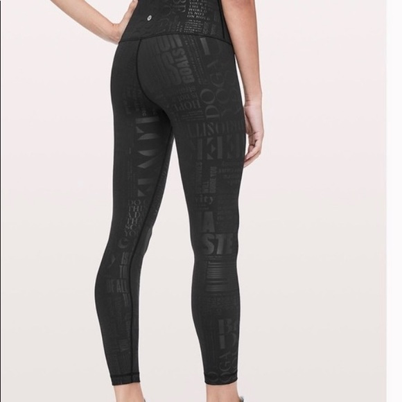 lululemon athletica Pants - Nwt Lululemon Wunder Under High Rise limited edit